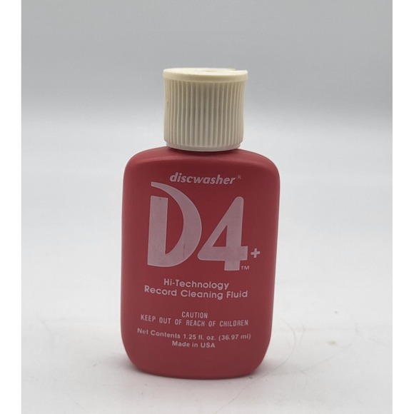 Discwasher D4 Vinyl Record Cleaner With Wooden Brush & AT607 Stylus Cleaner - Picture 2 of 9